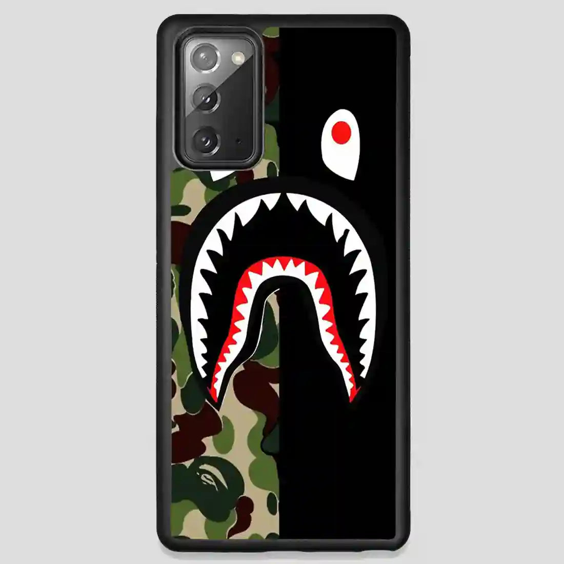 Bape Shark Black Samsung Galaxy Note 20 Case