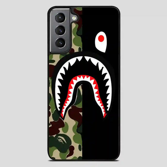 Bape Shark Black Samsung Galaxy S21 FE Case