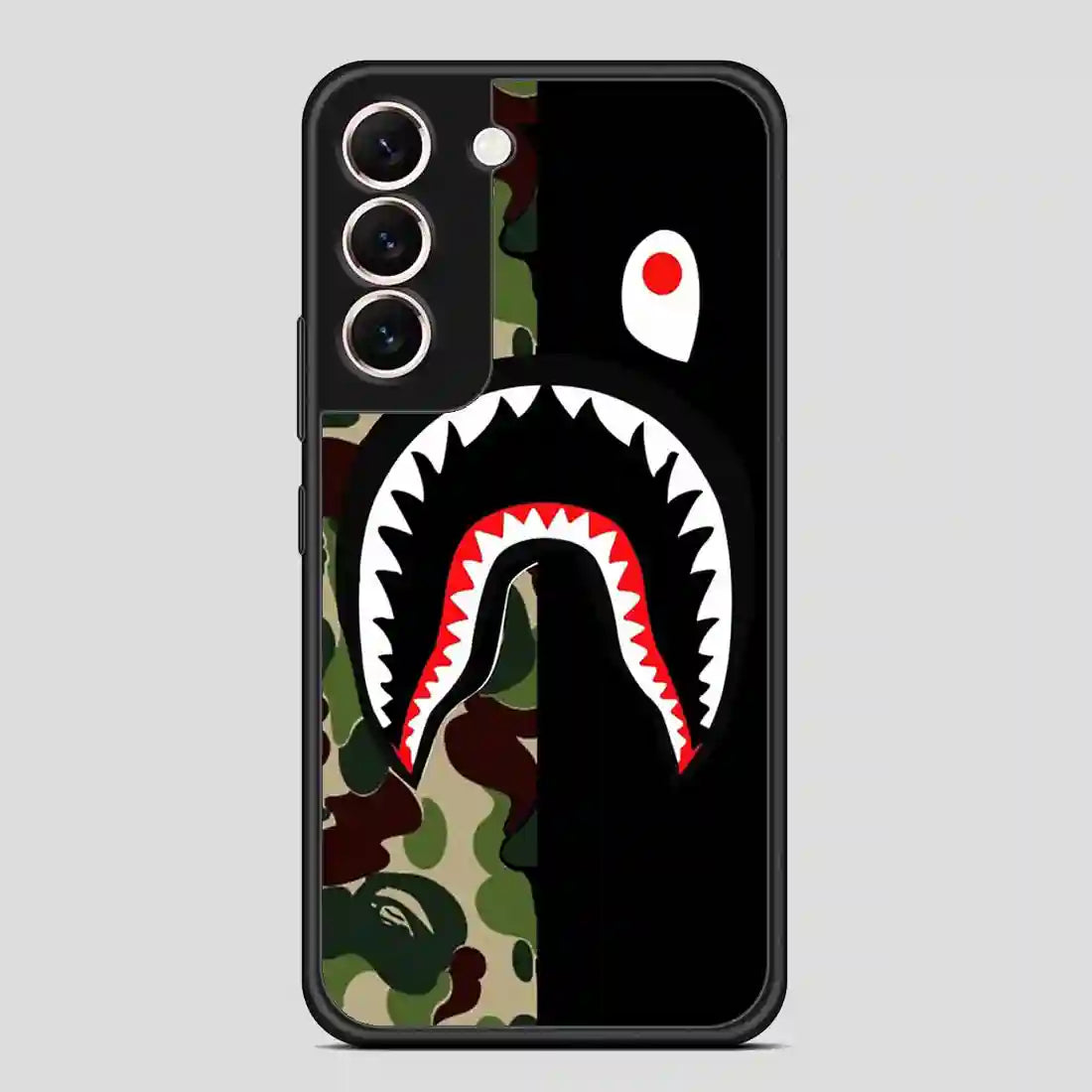 Bape Shark Black Samsung Galaxy S22 Case