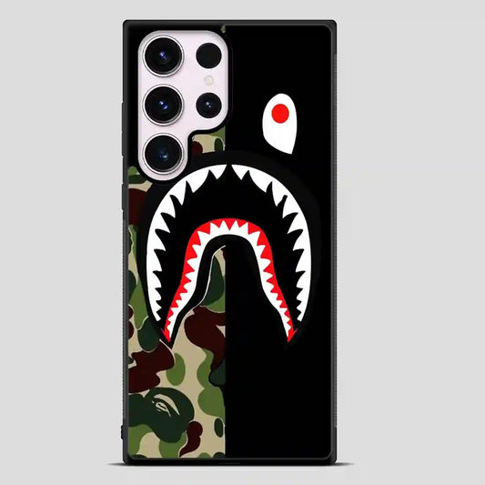 Bape Shark Black Samsung Galaxy S23 Ultra Case