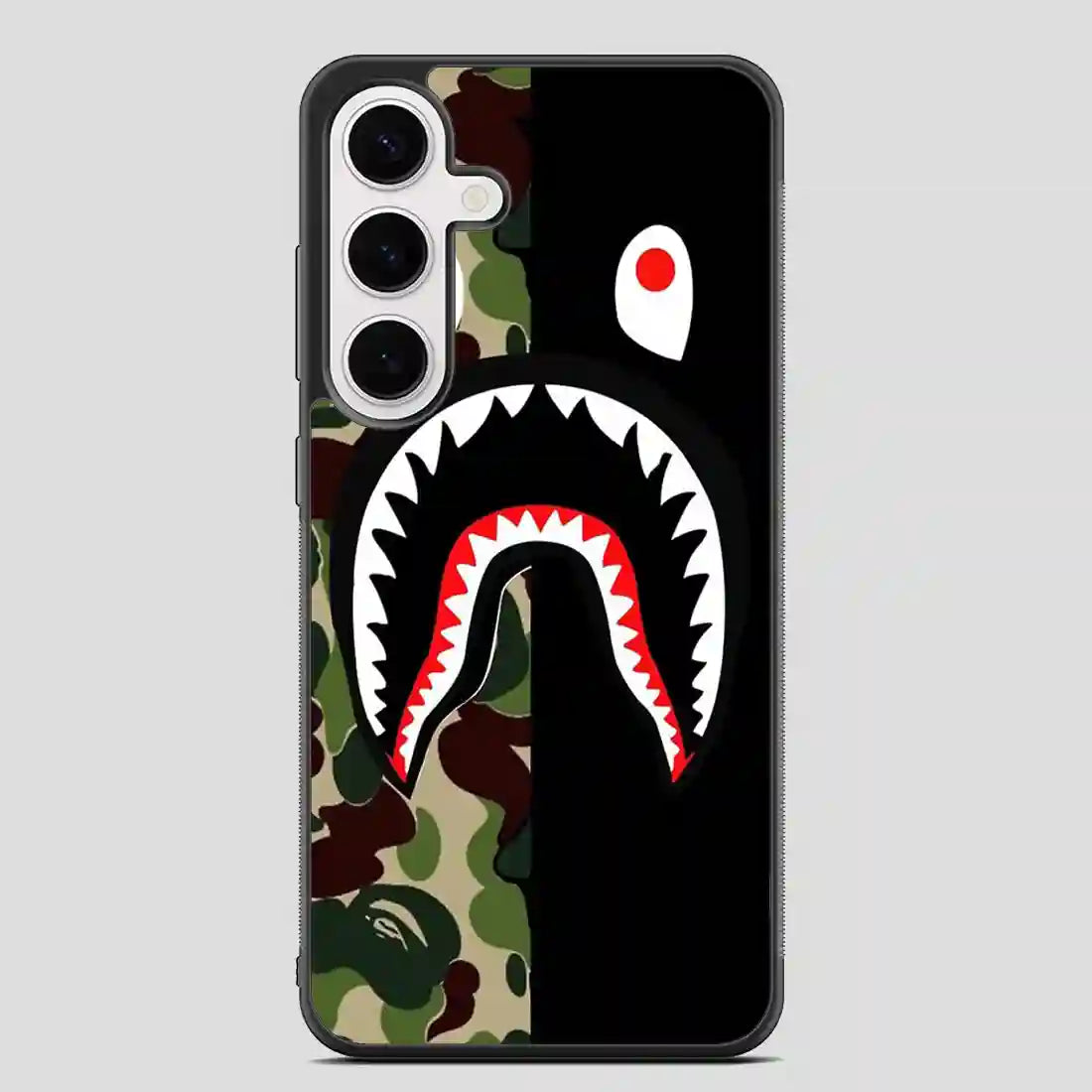 Bape Shark Black Samsung Galaxy S24 FE Case