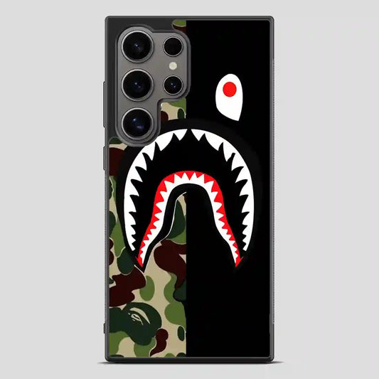 Bape Shark Black Samsung Galaxy S24 Ultra Case