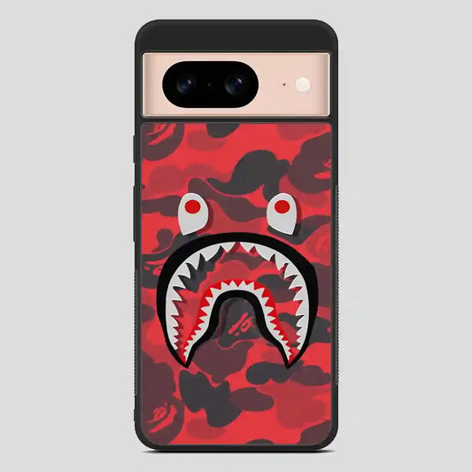 Bape Shark Red Google Pixel 8 Case