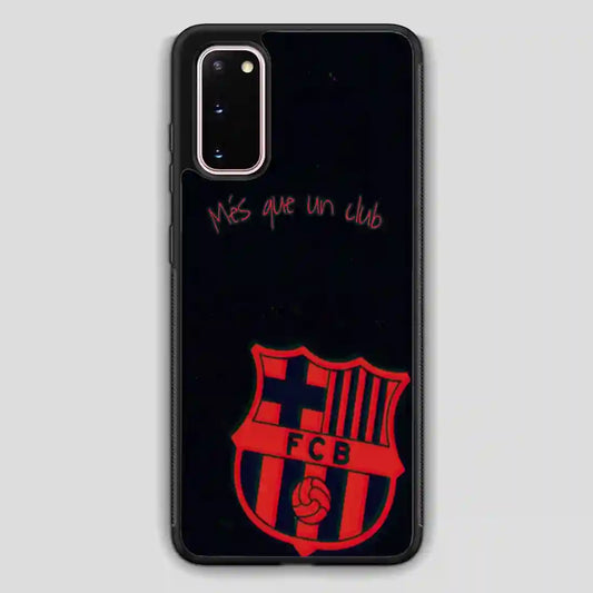 Barcelona Football Clubmes Que Un Club Samsung Galaxy S20 Case