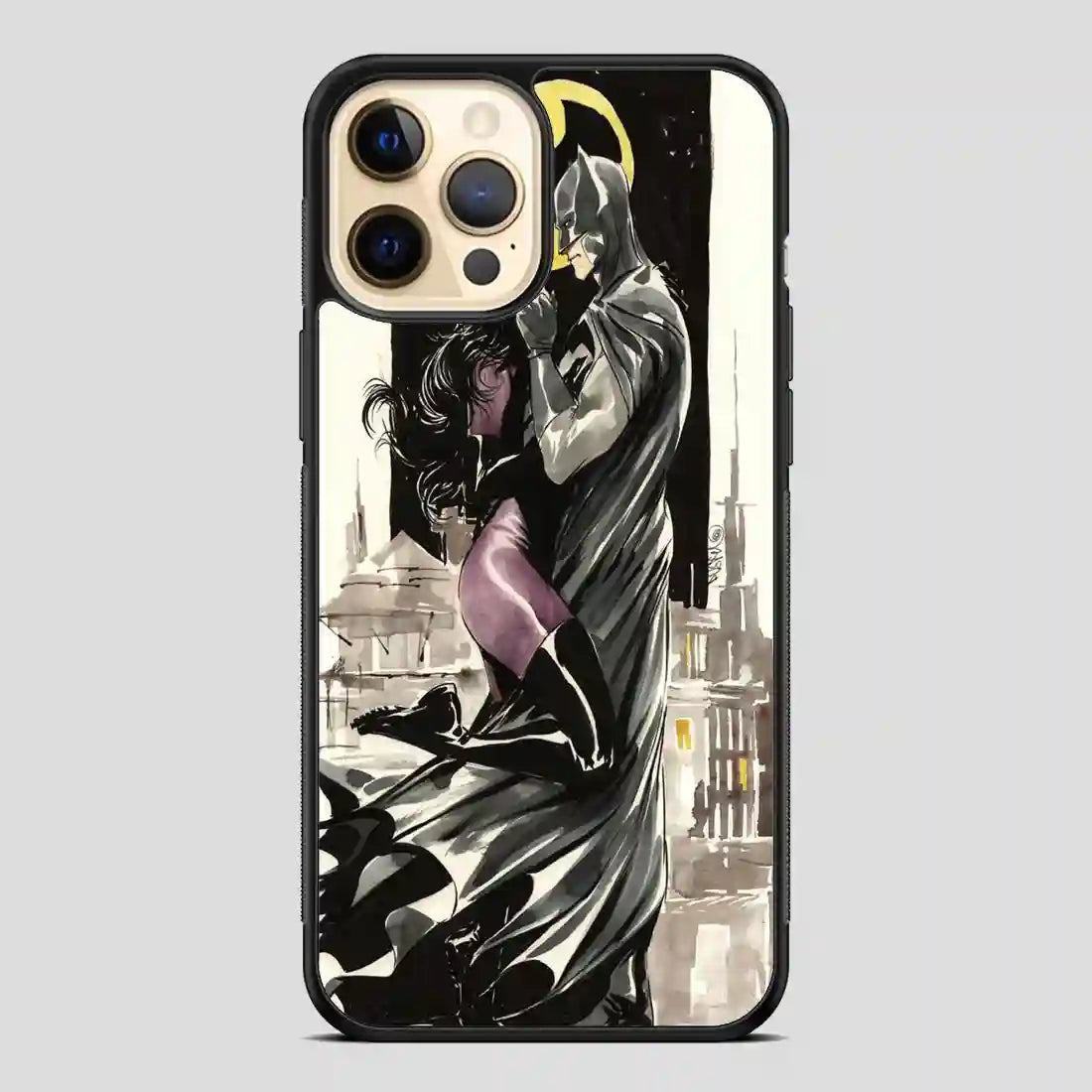 Batman And Cat Woman iPhone 12 Pro Case