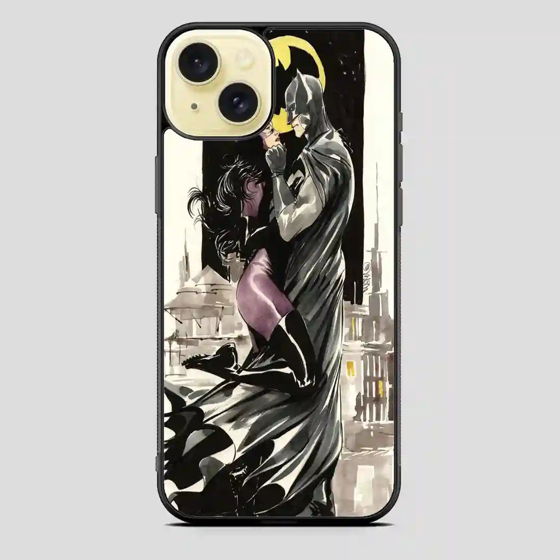 Batman And Cat Woman iPhone 15 Plus Case