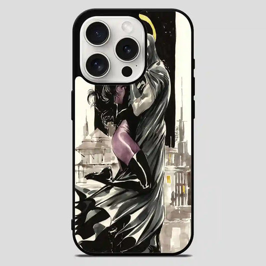 Batman And Cat Woman iPhone 15 Pro Max Case