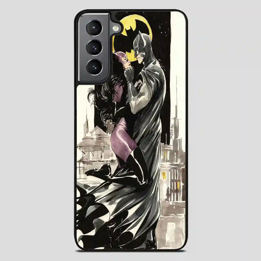 Batman And Cat Woman Samsung Galaxy S21 FE Case