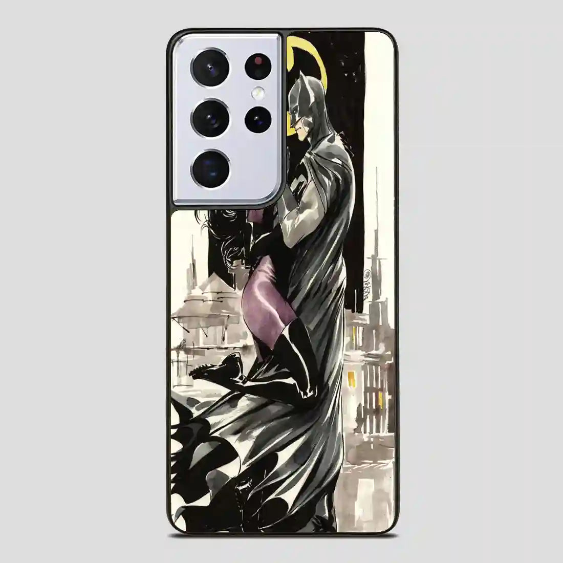 Batman And Cat Woman Samsung Galaxy S21 Ultra Case