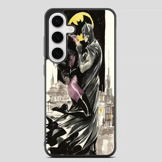 Batman And Cat Woman Samsung Galaxy S24 Plus Case