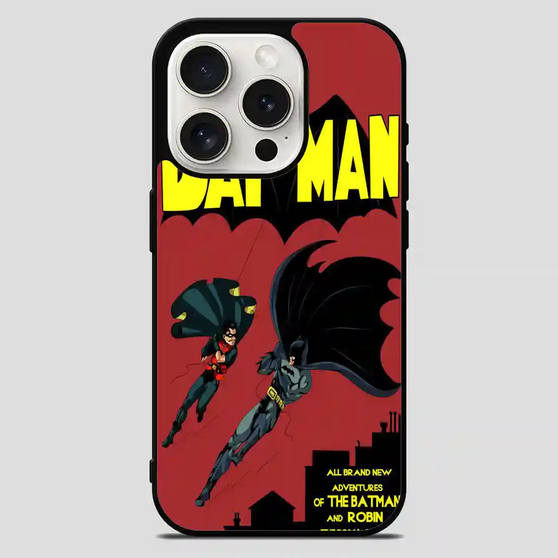 Batman And Robin iPhone 15 Pro Max Case