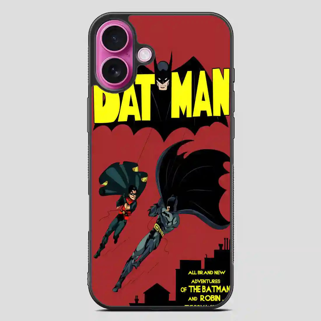 Batman And Robin iPhone 16 Plus Case