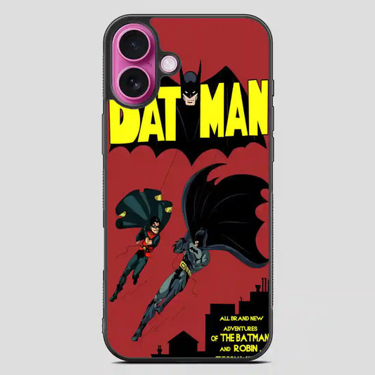 Batman And Robin iPhone 16 Plus Case