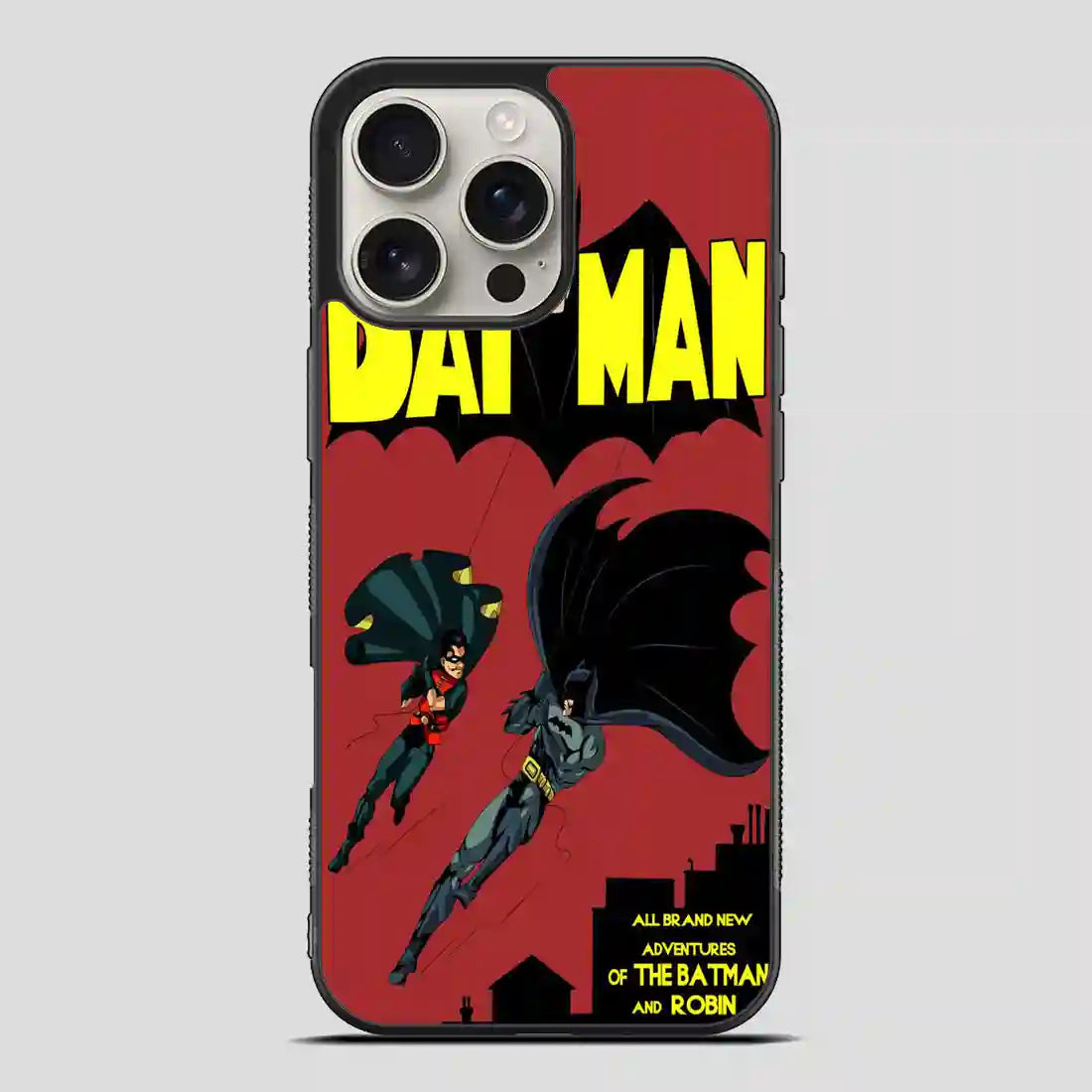 Batman And Robin iPhone 16 Pro Max Case