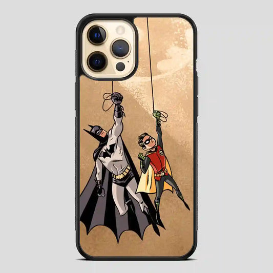 Batman And Robin Retro iPhone 12 Pro Case