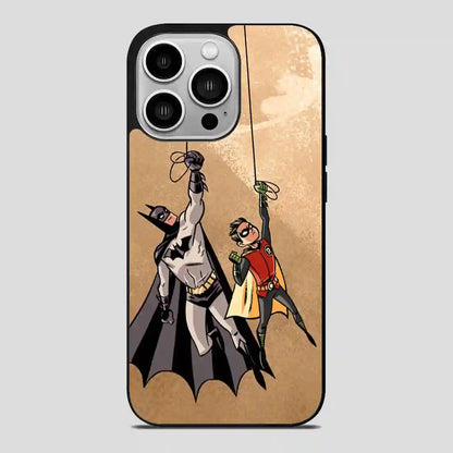 Batman And Robin Retro iPhone 14 Pro Case