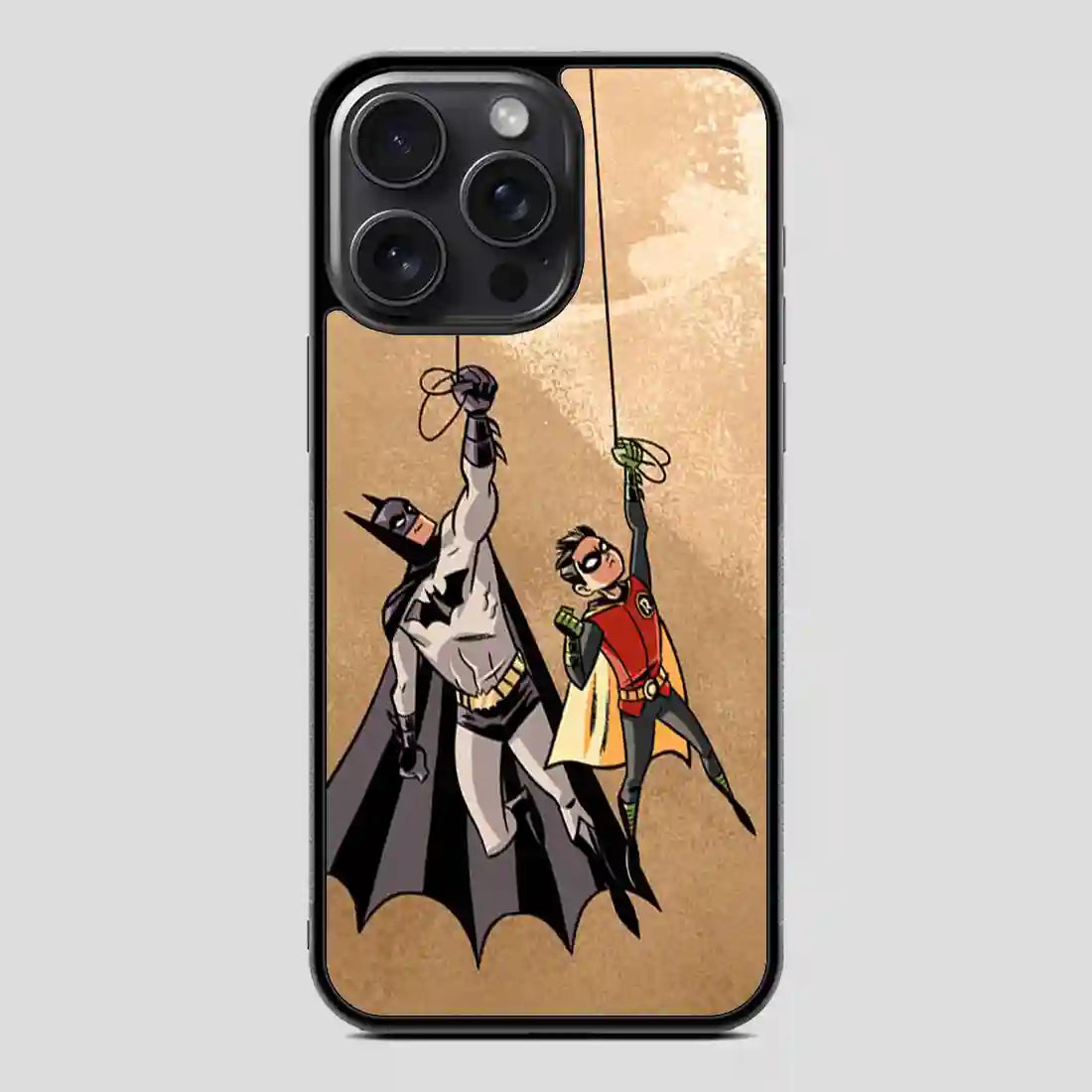 Batman And Robin Retro iPhone 15 Pro Case