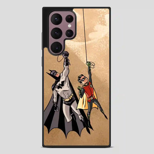 Batman And Robin Retro Samsung Galaxy S22 Ultra Case