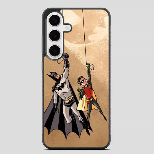 Batman And Robin Retro Samsung Galaxy S24 Plus Case