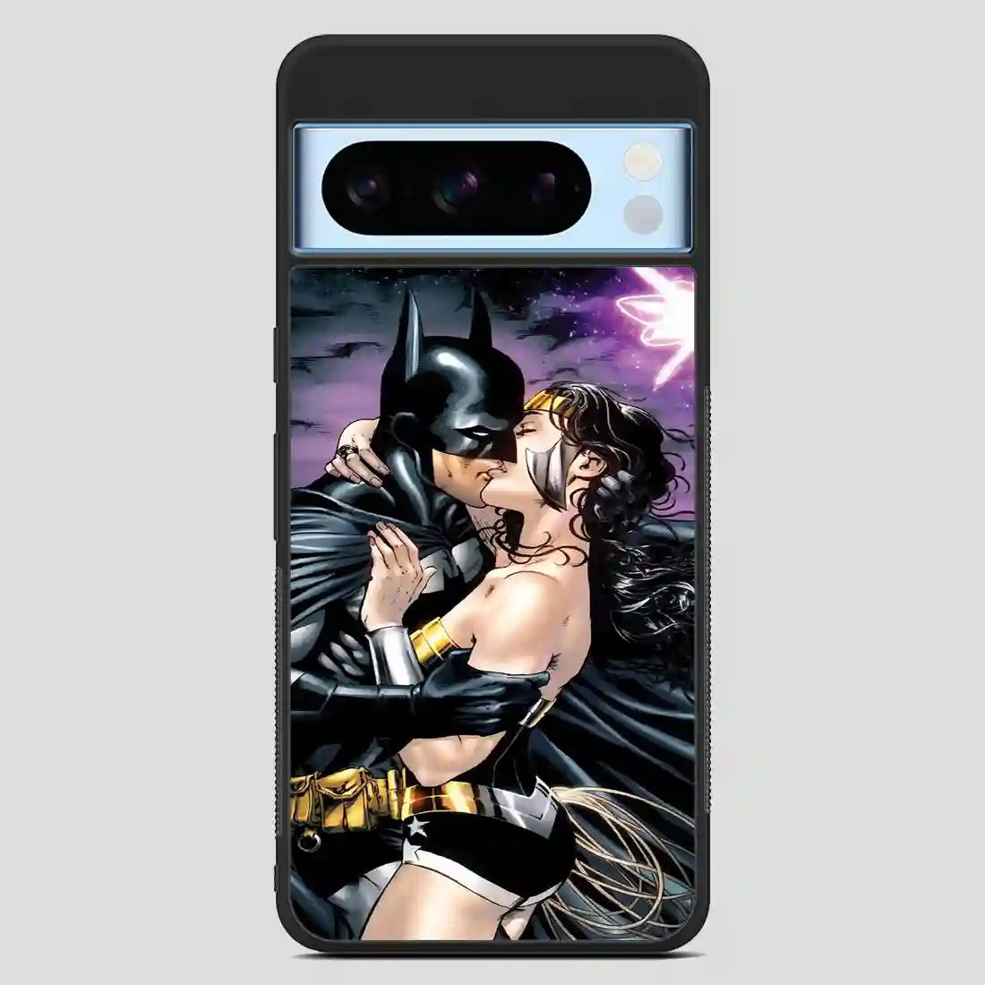 Batman And Wonder Woman Kiss Google Pixel 8 Pro Case