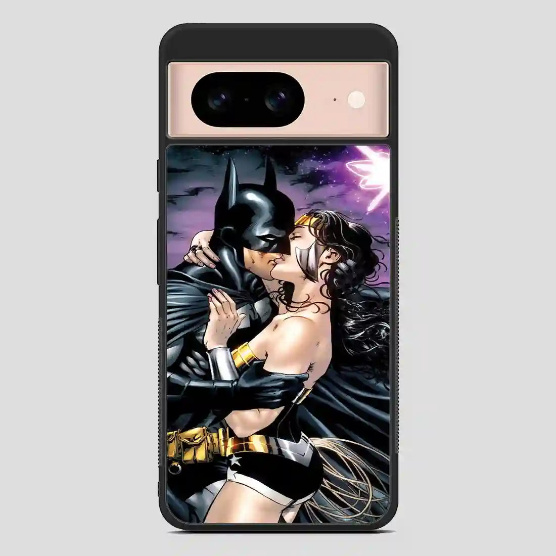 Batman And Wonder Woman Kiss Google Pixel 8 Case