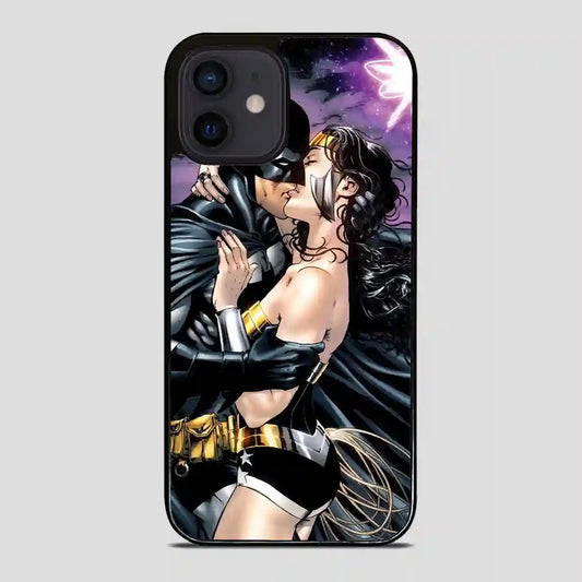 Batman And Wonder Woman Kiss iPhone 12 Mini Case