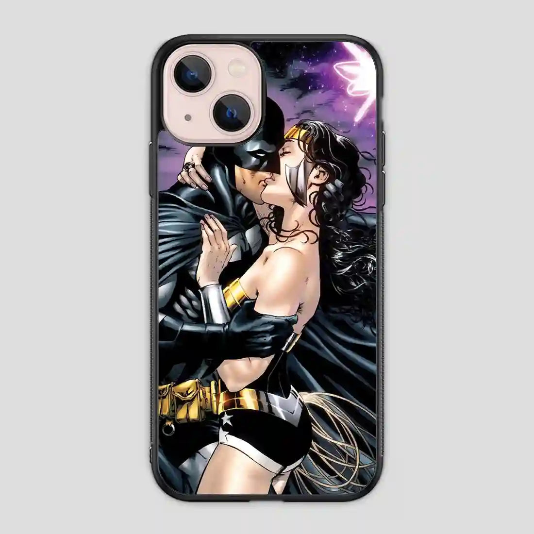 Batman And Wonder Woman Kiss iPhone 13 Mini Case