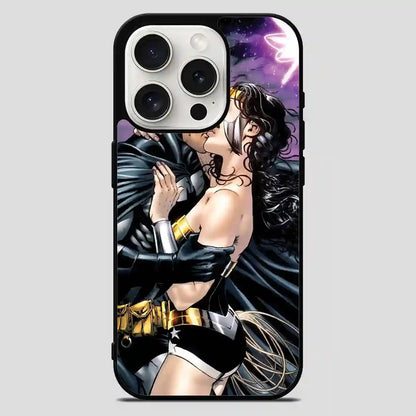 Batman And Wonder Woman Kiss iPhone 15 Pro Max Case