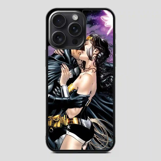 Batman And Wonder Woman Kiss iPhone 15 Pro Case