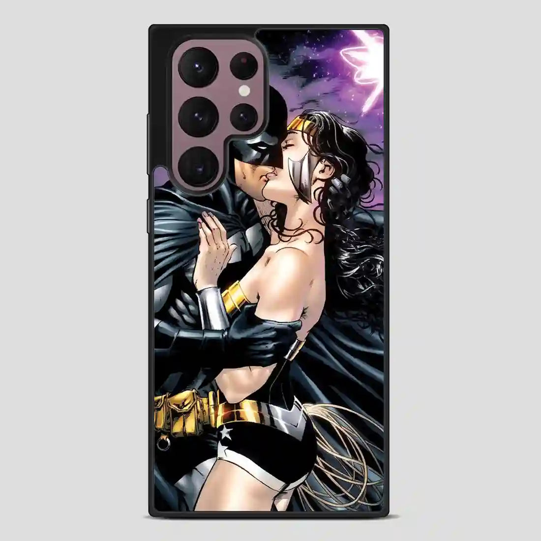 Batman And Wonder Woman Kiss Samsung Galaxy S22 Ultra Case