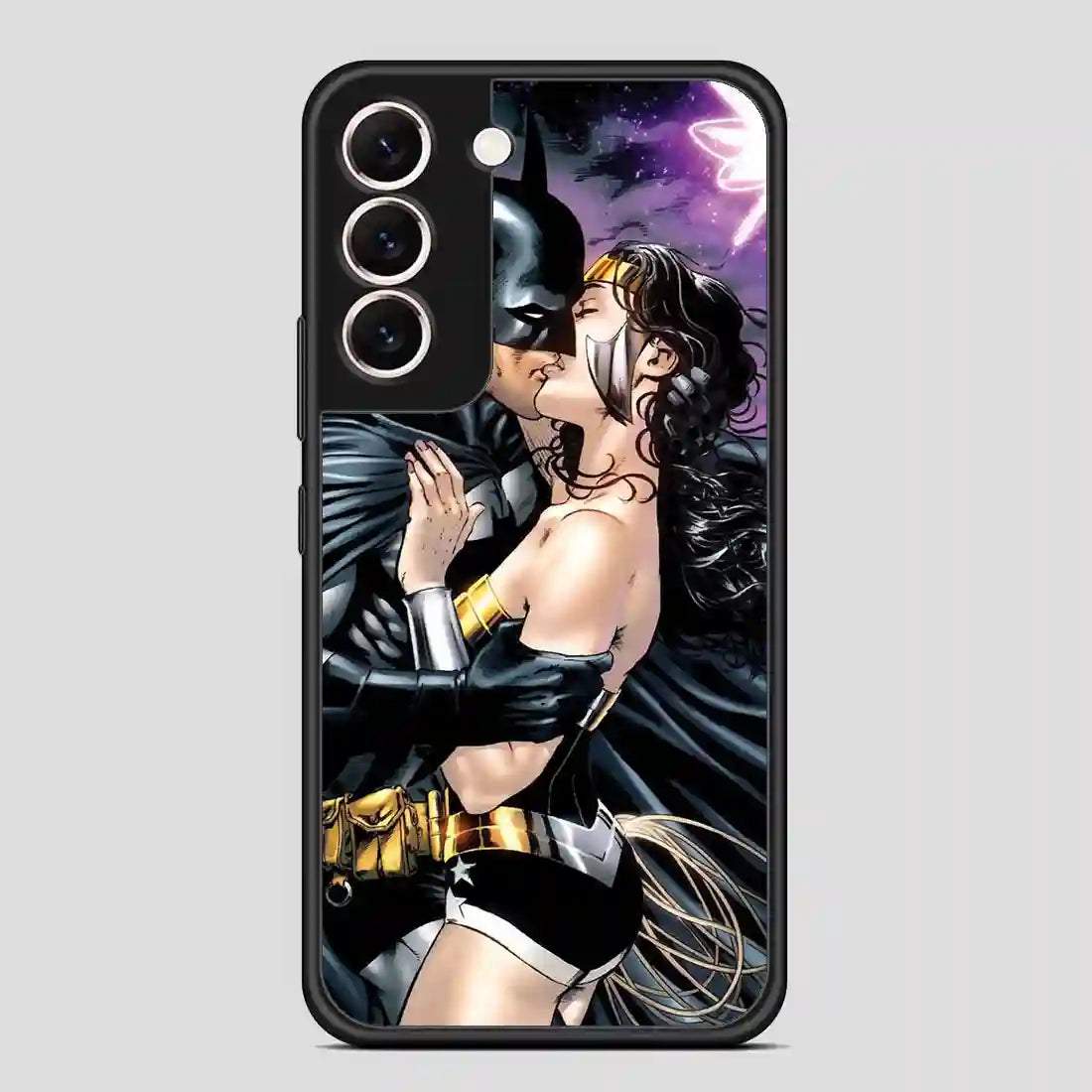 Batman And Wonder Woman Kiss Samsung Galaxy S22 Case