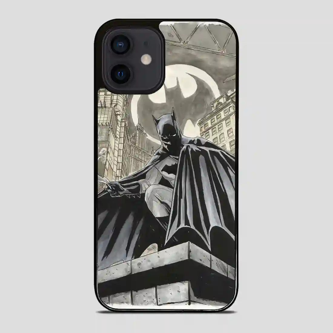 Batman Watercolor Begins iPhone 12 Mini Case