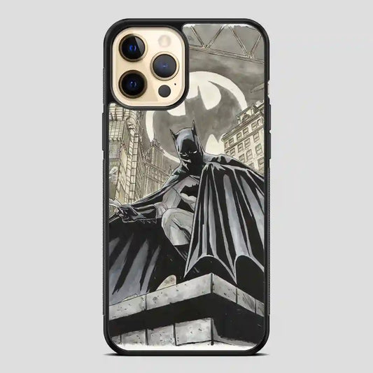 Batman Watercolor Begins iPhone 12 Pro Case