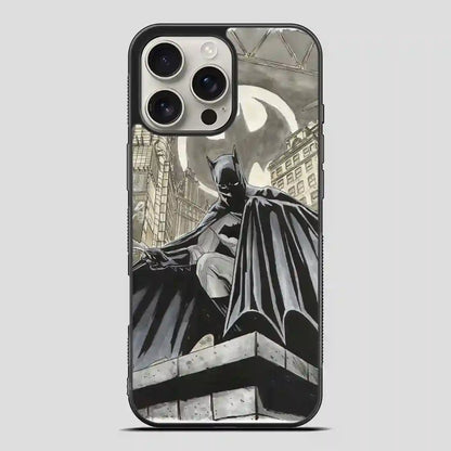 Batman Watercolor Begins iPhone 16 Pro Max Case