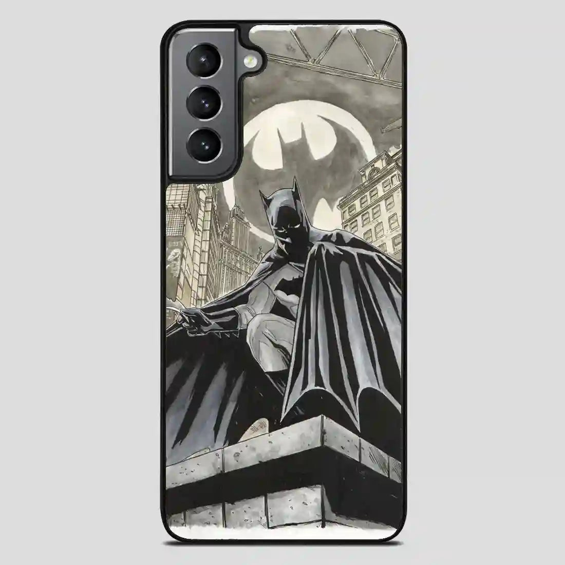 Batman Watercolor Begins Samsung Galaxy S21 FE Case