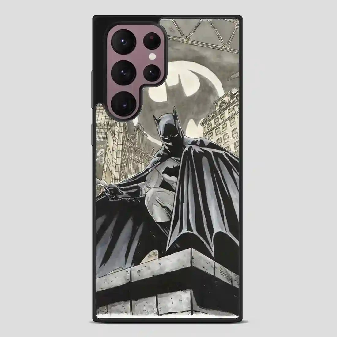 Batman Watercolor Begins Samsung Galaxy S22 Ultra Case