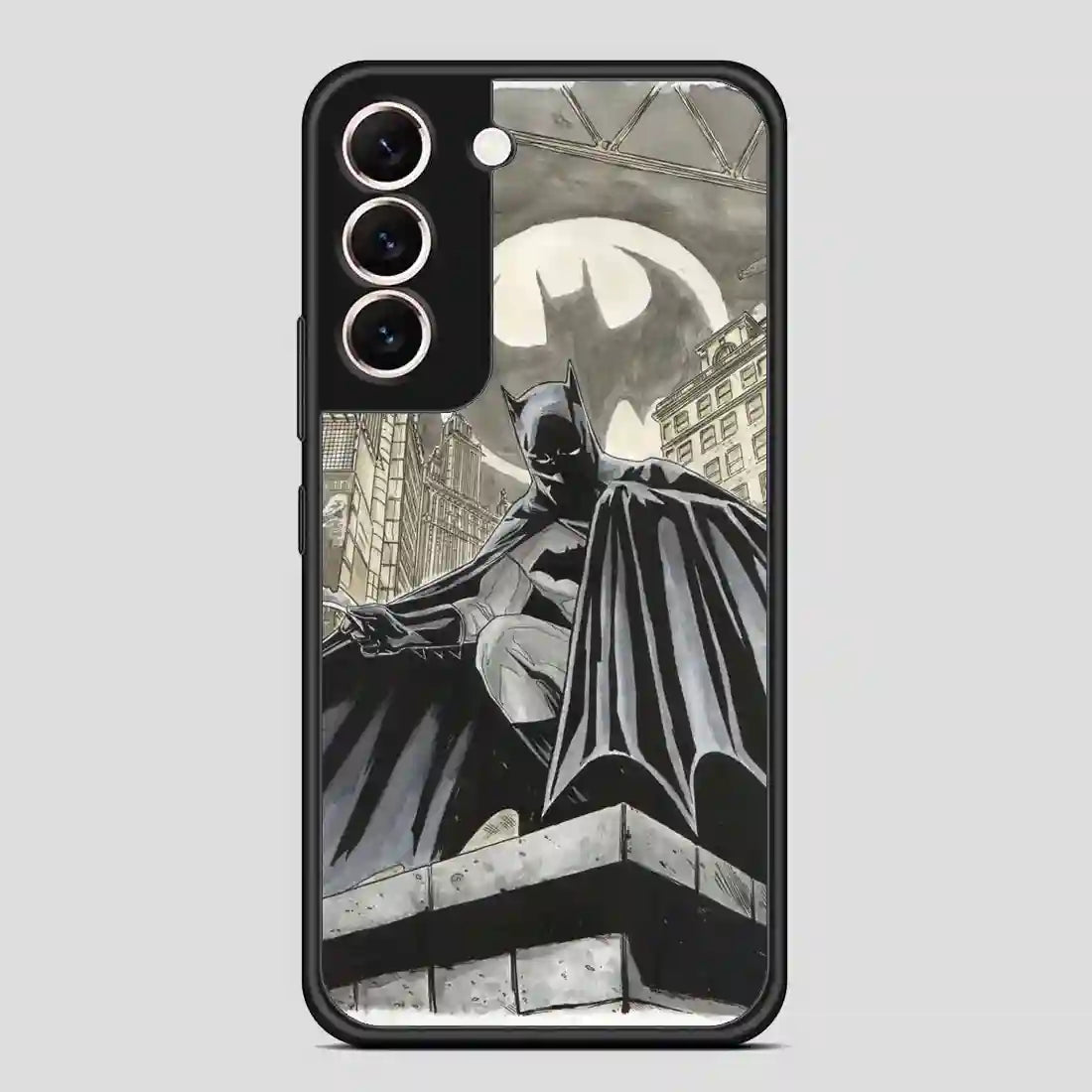 Batman Watercolor Begins Samsung Galaxy S22 Case