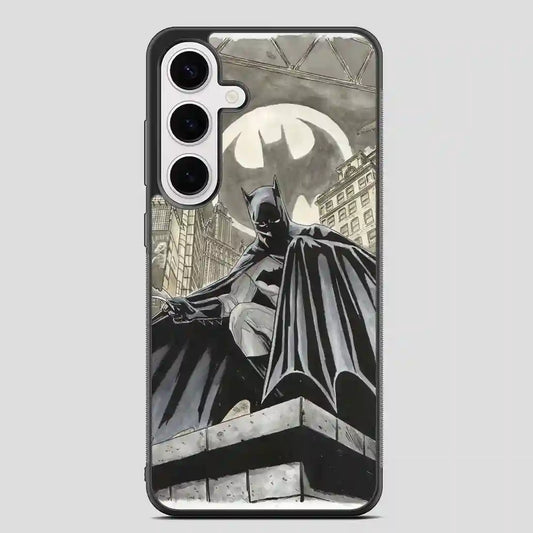 Batman Watercolor Begins Samsung Galaxy S24 Plus Case