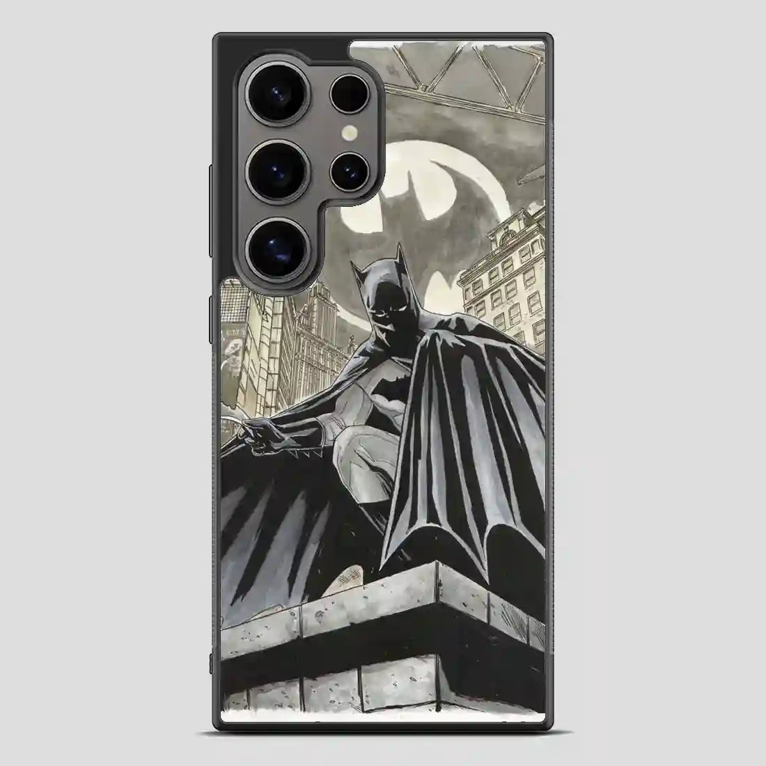 Batman Watercolor Begins Samsung Galaxy S24 Ultra Case