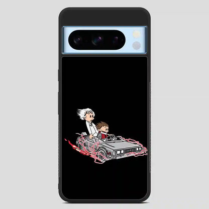 Battlestar Galactica Calvin And Hobbes Google Pixel 8 Pro Case