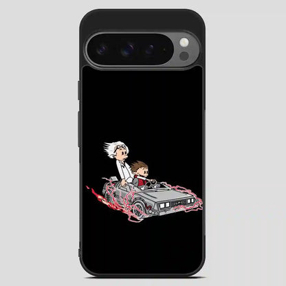 Battlestar Galactica Calvin And Hobbes Google Pixel 9 Pro XL Case