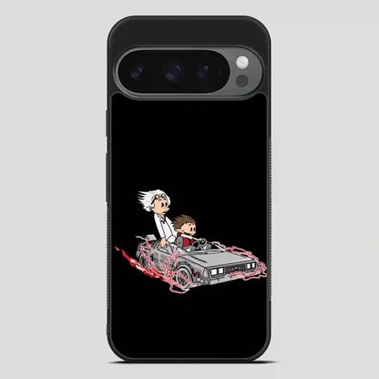 Battlestar Galactica Calvin And Hobbes Google Pixel 9 Pro Case