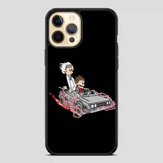 Battlestar Galactica Calvin And Hobbes iPhone 12 Pro Case