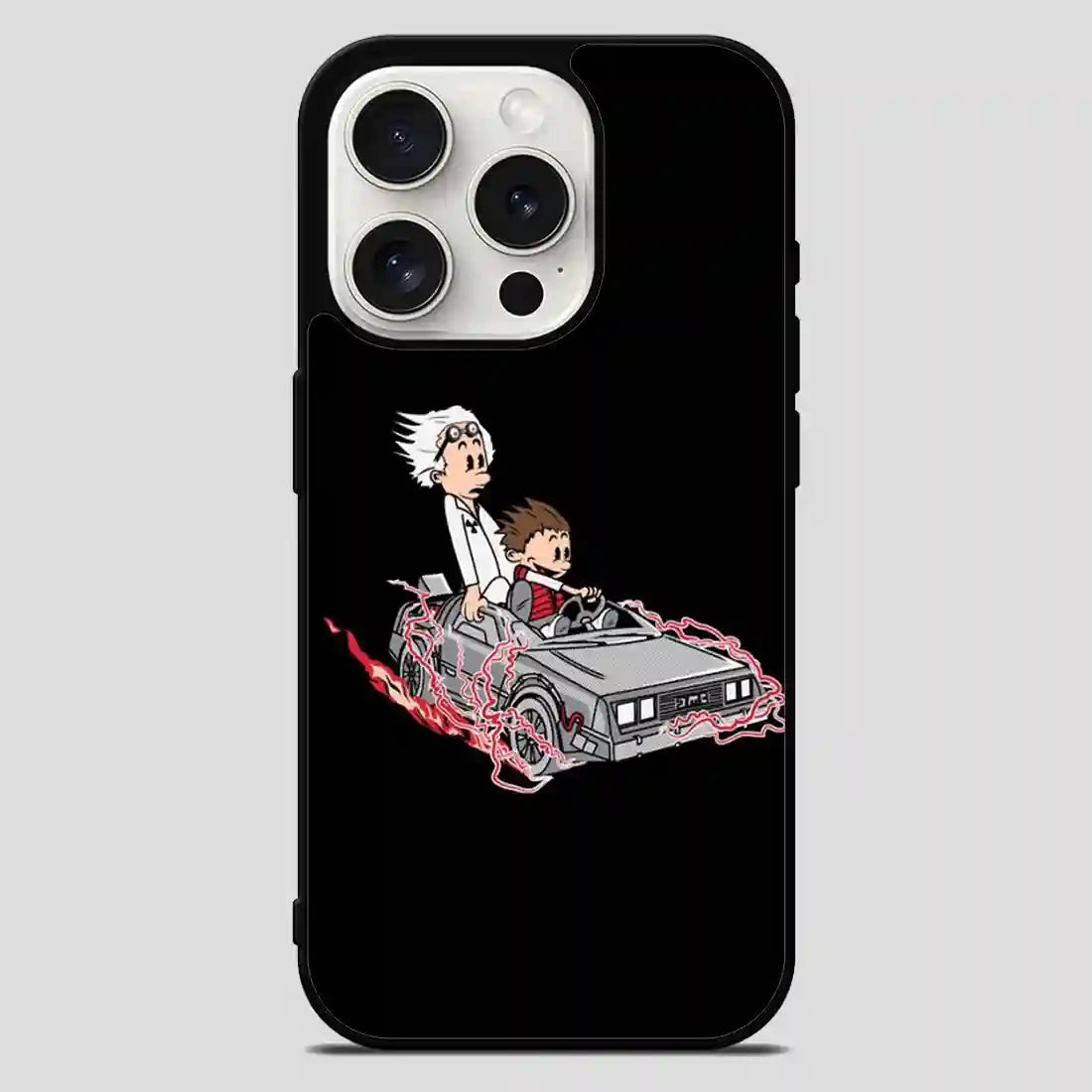 Battlestar Galactica Calvin And Hobbes iPhone 15 Pro Max Case