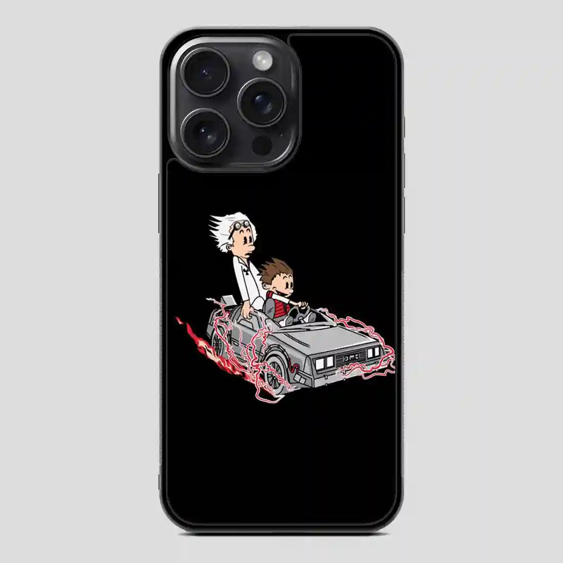 Battlestar Galactica Calvin And Hobbes iPhone 15 Pro Case