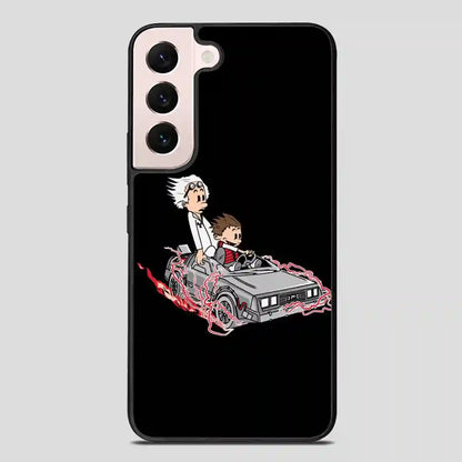 Battlestar Galactica Calvin And Hobbes Samsung Galaxy S22 FE Case