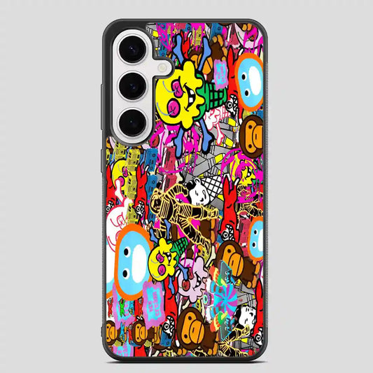 Bbc Background Icecream Background Samsung Galaxy S24 Plus Case