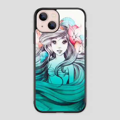 Beautifull Ariel Little Mermaid iPhone 13 Mini Case