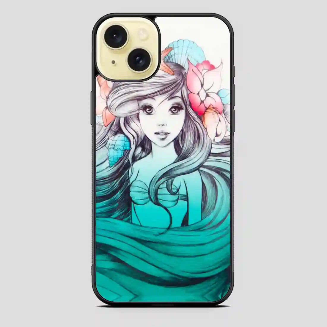 Beautifull Ariel Little Mermaid iPhone 15 Plus Case