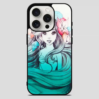 Beautifull Ariel Little Mermaid iPhone 15 Pro Max Case